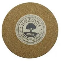 Cork Set Of 6 Round Placemats