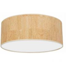 Cork Deckenleuchte Weiß/Kork 3xE27 Ø50cm