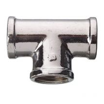 TEC386202, Tee 3/4 di pollice, cromo - Cornat