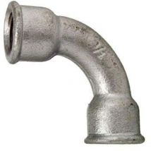 Temperguss-Bogen 90° 3/4 '' 2 Muffen verzinkt Bogen - Cornat