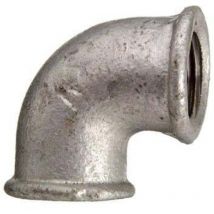 Temperguss-Winkel 90 ° 3/4 '' 2 Muffen verzinkt Winkel & Bögen - Cornat