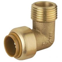 Übergangswinkel 1/2 Nippel AG 12,7 mm – Kupfer-Ametalllegierung – Sanitär-Heizung