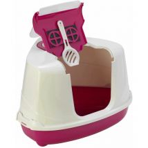 Corner Hooded Flip Loo Pink - 56cm - 352495