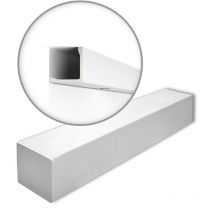 NMC - L5-box arstyl Noel Marquet 1 Scatola 3 pezzi Cornice di copertura modanatura tipo stucco design moderno bianco 6 m
