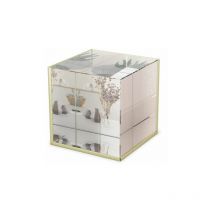 Cornice di ghiaccio 3D ottone 6X6CM