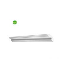 Cornice europarati polistirolo a50 bianco 200 x 5 x 5 cm