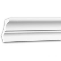 Profhome Decor - Cornice Moulding 150173F Profhome Flexible Moulding Coving Cornice Crown Moulding Neo-Classicism style white 2 m