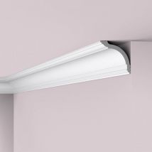 Cornice moulding NMC WT17 WALLSTYL Noel Marquet Ceiling moulding Stucco moulding Decorative moulding timeless classic design white 2 m