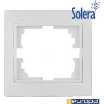 Telaio per 1 elemento bianco 83x81x10mm s.europa Solera erp71u