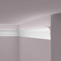NMC - Cornice soffitto parete AD22 arstyl Noel Marquet modanatura tipo stucco illuminazione indiretta design moderno bianco 2 m