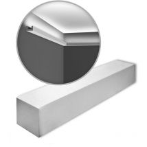 Decor CX190-box axxent u-profile 1 Scatola 4 pezzi Cornice soffitto parete 8 m - Orac