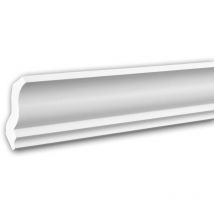 Corniche de plafond 150105 Profhome Moulure polyuréthane décorative style Néo-Classicisme blanc 2 m