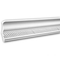 Profhome Decor - Corniche de plafond 150127 Profhome Moulure polyuréthane décorative style Néo-Empire blanc 2 m
