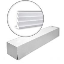 Profhome Decor - Profhome 150145 1 carton 2 pièces Corniche 4 m