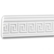 Profhome Decor - Corniche 150207 Profhome Moulure décorative design intemporel classique blanc 2 m