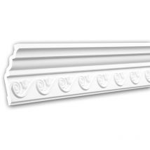 Profhome Decor - Corniche 150253 Profhome Moulure décorative style Néo-Empire blanc 2 m