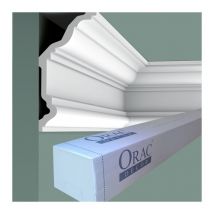 C332 Corniche plafond polyuréthane Orac Decor Luxxus - 11,5x23x200cm (h x p x l)- moulure décorative Carton complet