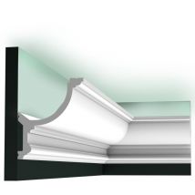 Orac - C901 Corniche plafond pour éclairage indirect Decor - 14,8x12,4x200cm (h x p x l) - moulure décorative polyuréthane a l'unité