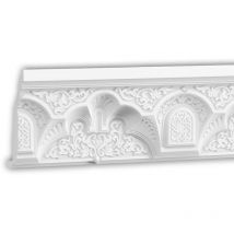 Profhome Decor - Corniche Profhome 150504 Moulure de plafond Moulure en stuc Moulure décorative style marocain Motifs géométriques islamiques