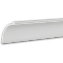 Profhome Decor - Corniche Profhome 650801 Moulure de plafond Moulure en stuc Moulure décorative design intemporel classique blanc 2 m