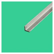 Commentfer - Corniere inox 25x25 Epaisseur en mm - 3 mm, Longueur en metre - 2 metres, Sections en mm - 25 x 25 mm