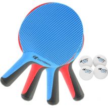 Tischtennisschläger-Set (4 Stück) Softbat Blau - Cornilleau