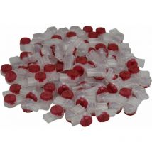 Corning - Connecteurs Presslock pour 2 ou 3 fils de 26-19 awg (0,4-0,9 mm), 100 pièces (UR2)