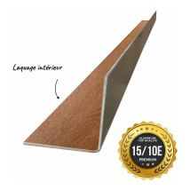 Cornière premium 2mL en alu 15/10ème 40x40mm - laquage intérieur - CD28 Aluhome