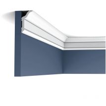 Cornisa Moldura Perfil de estuco Orac Decor CX141 AXXENT Elemento decorativo para pared y techo 2 m