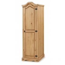 Mercers Furniture - Corona 1 Door Arch Top Wardrobe