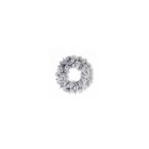 Bizzotto - arves Corona navideña Nevado 60 cm detrás de la puerta