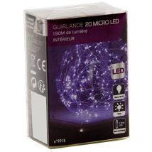 Luces led de cobre con pilas Gris 1.05 mètre - OSE