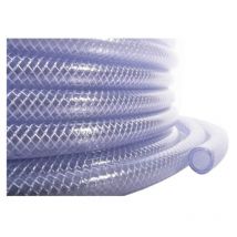 CBM - Manguera transparente reforzada 10 x 15 mm , 50 metros