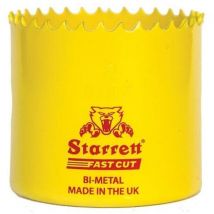 Trapano di taglio bimetallico giallo Starrett Taglio veloce - ø16mm - lunghezza 41mm - acciaio inossidabile e indurimento