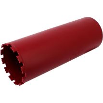 GT MARKET – Corona diamantata 152 mm per carotatrice – Diametro 152 mm, Lunghezza 400 mm, Altezza denti 10 mm, Attacco 1 1/4” –