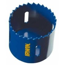 Irwin – Sega a tazza bimetallica 68 mm – Tecnologia Weldtec, Design dei denti, Profondità variabile, Piastra di rinforzo spessa