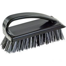 Schmutzbürste mit Bügelgriff 16 cm Waschbürste Reinigungsbürste schwarz - Coronet