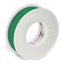 Nastro isolante elettrico 302 verde L.10m P.15mm Rl. Coroplast Per 20)