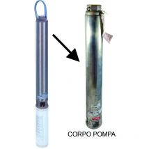 Lowara - Corpo pompa per elettropompa sommersa da 4 mono e trifase kw 1,15