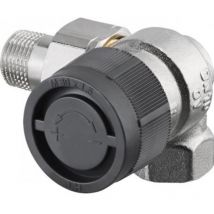 Oventrop - Corps de vanne a, angle 1/2'' sans préréglage, nickelé