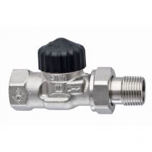 Heimeier - Corps de vanne thermostatique 1/2' droit laiton rouge