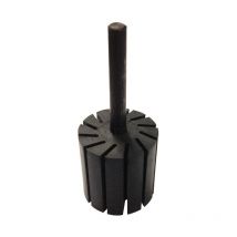 Corps en caoutchouc pour manchons abrasifs - Taille:Ø 22 x l 20 x tigeØ 6 mm - Wilpeg