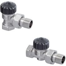 Corps Thermostatique Heimeier Thermo Calypso Exact, Axial, Dn15 Avec Debitmetre