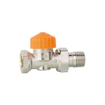 Heimeier - Corps thermostatique Eclipse dt DN15,NF, + regulateur de débit + compensateur diff.