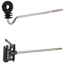 Ako Agrartechnik - Isolateurs Écarteurs Pour Clôture Électrique Kerbl (lot De 10) - X Modèle Isolateur Écarteur Pour Ruban