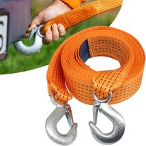 Sdlogal - Cuerda de Remolque para Coche 5T, Ultrixe suministros de emergencia para automóvil, cuerda de remolque engrosada y ensanchada de 6 m, con