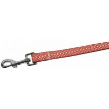 Nayeco - correa mac leather cross rojo 10mm x 120cm