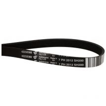 Correa original 2012 H7 7PH2012 para lavadoras Bellavita Oceanic, Sharp, Aya, Continental Edison - 42232588