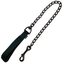 Correa para perro Gloria classic negro (4mm x 60 cm)