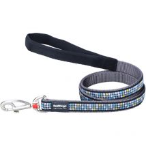 Red Dingo - Correa para perro on cool 1,2 m gris 1.2 x 120 cm